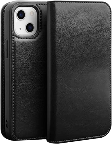 Étui portefeuille iPhone 13 Pro Max pour éviter l'écran brisé grâce au rabat antichoc
