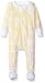 Burt's Bees Baby Baby Organic Zip Front Sleeper, Duckling Honeycomb, 12 Months