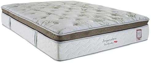 Colchão King Size Molas Ensacadas Imperatore Eco Bamboo 193x34x20...