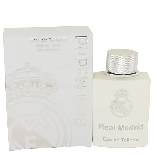 Air-Val International Disney Real Madrid Eau De Toilettes Spray, blanco, SilverReal Madrid EDT por Air Val International, 3.4 fl oz oz