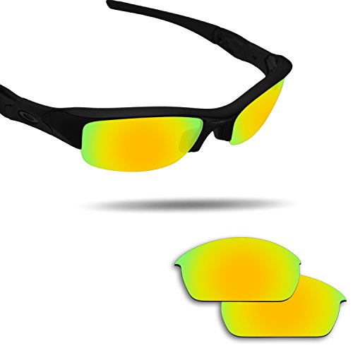 Fiskr Oakley Flak Jacket用交換レンズ 偏光 フラックジャケット レンズ