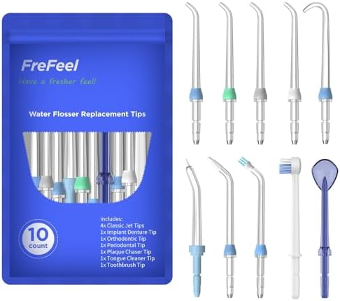 Replacement Heads for Waterpik, Replacement Tips for Waterpik Water Flosser