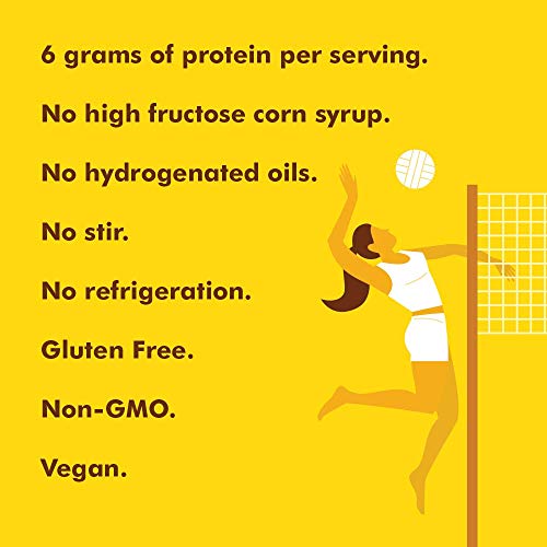HomePlate Peanut Butter, Honey Flavored Creamy, Healthy, Natural, Gluten Free, Non-GMO, 16oz jar, Pack of 6 - Thumbnail 2