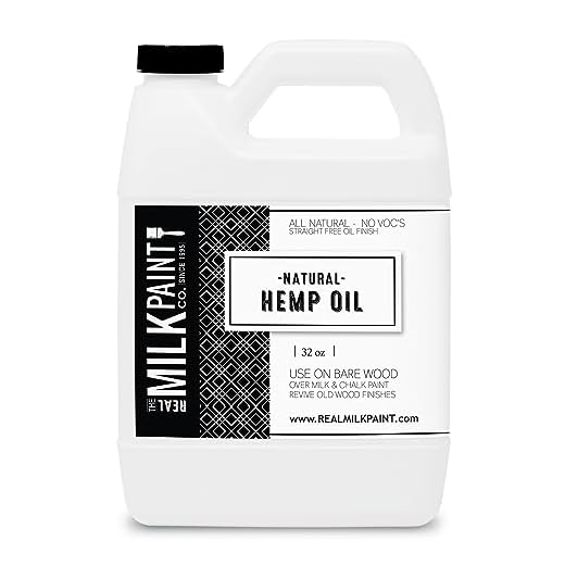 Real Milk Paint Hemp Oil - 32 oz