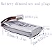 Blomiky 4 Pack 3.7V 1S 300mAh Lipo Battery with Ph2.0 Plug and 2 USB Cable Suitable for Some Kind of MIni Nano RC Quadcopter Drone / 3.7V 300mAh Ph2.0