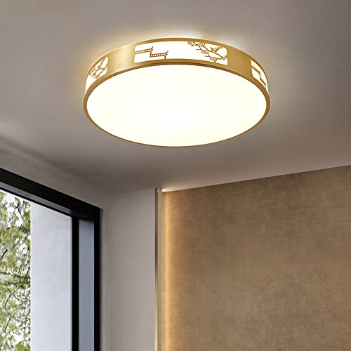 Plafonnier LED style chinois magpie réglable trois couleurs 2.8"