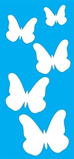 Stencil 7x15cm TK0009 Borboletas Toke de Arte