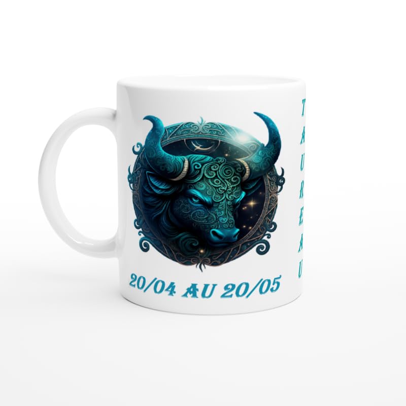 Générique Mug signe Taureau un très jolie mug à offrir à une collègue, collègue ou une amie, ami ou tout autres personnes de votre entourage