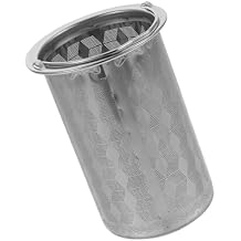 Stainless Steel Tea Infuser Mesh Strainer Replacement Filter for Loose Leaf Tea Lightweight Pot Infuser Insert Fits Standard Cups and Teapots Easy to Clean and Use