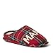 Dearfoams Women's Mama Bear Slipper, Tartan Plaid, Medium