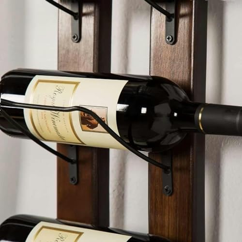 Casier à vin pour comptoir de bar suspendu range bouteille