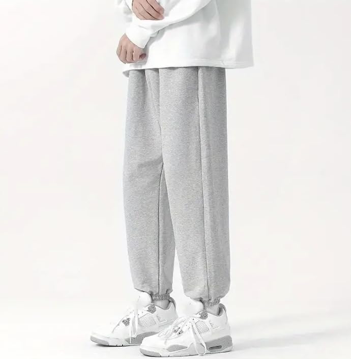 Image of dockstreet Men's Alley Cool Backdoor Series Men's Casual Sweatpants Baggy Jogger Pants ||Drawstring Joggers || 100% Pure Cotton || Breathable Airy for All Seasons