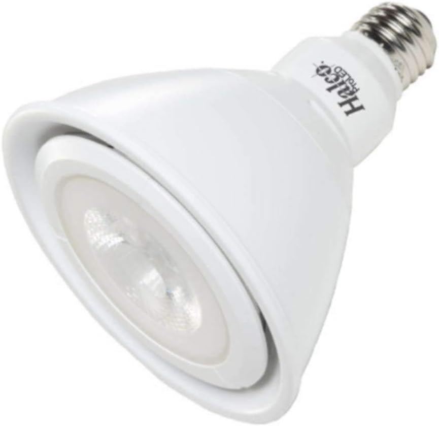 Halco 83025 PAR38FL17/930/WH/LED 17W LED Flood Light 3000K E26 Medium Base