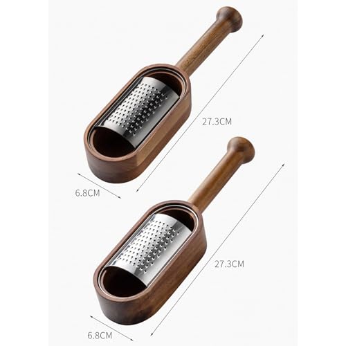 Rallador de Queso de Madera con Contenedor Integrado miniatura 6