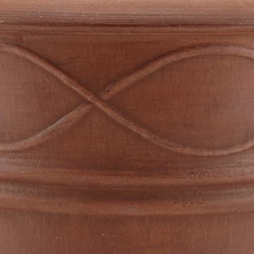 Psw Me36Tc Western Weave Planter, 14 By 11.5-Inch, Terra Cotta Color #TOP3