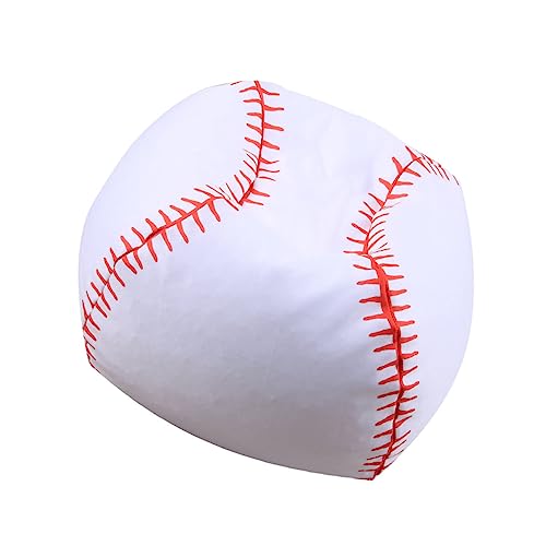 TOPBATHY Bolsa De Almacenamiento Forma De Pelota De Béisbol Béisbol Rellenable Bolsa Para Guardar Juguetes Cremallera Para Juguetes y Peluches Habitaciones Infantiles