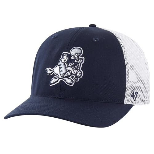 47 Men's Navy/White Dallas Cowboys Retro Trucker Adjustable Hat