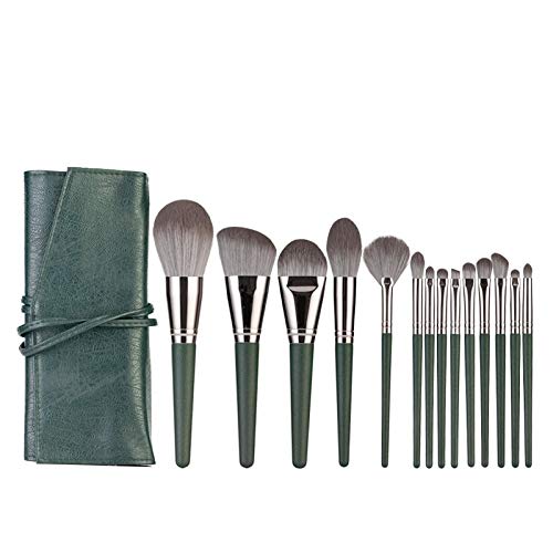 Pinceaux de maquillage anti-traces manche conique pour estomper le fond de teint