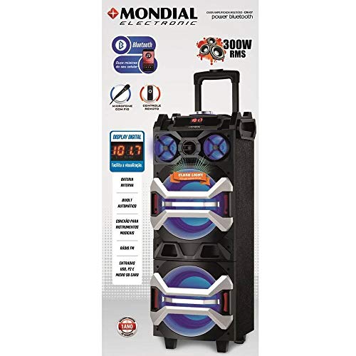 Caixa Amplificadora Mondial Multiuso Power CM-07 Bivolt