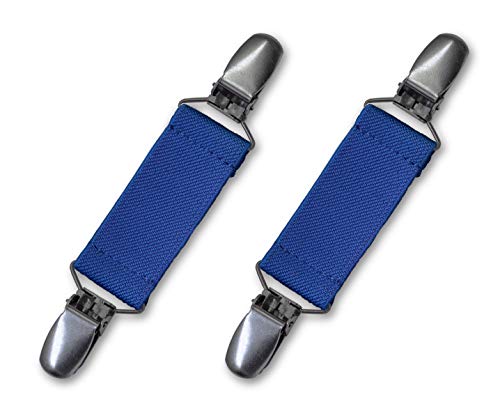 Kid n' Me Extra Strong Mitten Clips Stainless Steel Flexible Elastic Reliable Grip Strength Versatile Keeper