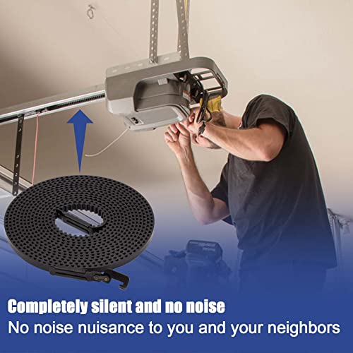 41A5434‑11 Garage Door Opener Belt Drive,Pulley System For Garage Compatible With Chamberlain, Liftmaster, Sentex, Whisperdoor 7Ft Height Garage Door,Belt Drive Garage Door Opener #TOP5