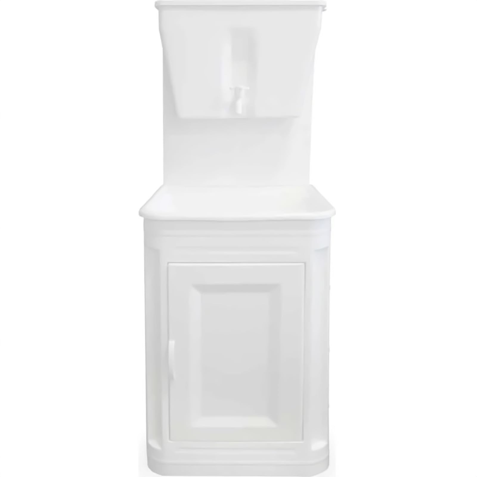 Varile Handwaschstation aus Kunststoff mit Unterbau, Waschbecken und Wasserspender (17L)