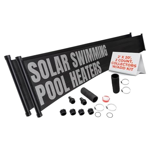 2-2'X20' SunQuest Solar Swimming Pool Heater with Add-On Couplers