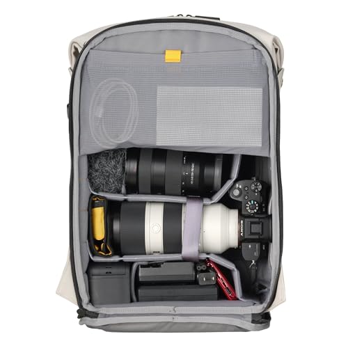 Mochila para cámara 25 L en color crema elegante VANGUARD VEO LITE 7