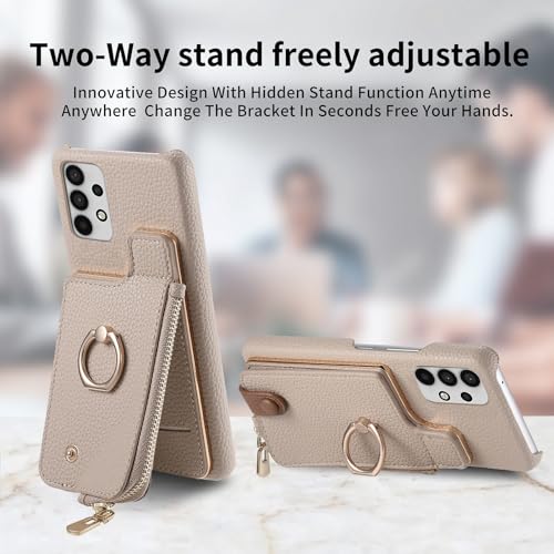 Étui à rabat Samsung Galaxy A53 5G coque protection cuir PC antichoc