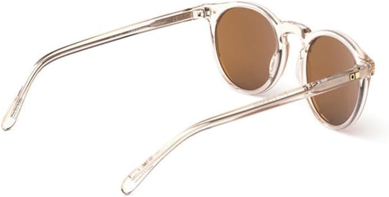 Otis Omar Polarized Sunglasses EcoCrystalSand Brown Round - Image 3
