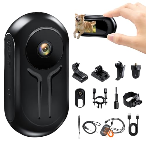 ビデオカメラ POV.HD Amazon | ウェアラブルカメラ 64GBカード付属 アクションカム 小型