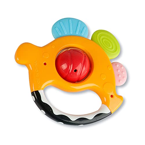 Chocalho Mordedor Dinos 5 Peças Multicor Zoop Toys