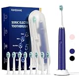 FUMEIKANG Electric Toothbrushes with 8 Heads for Adults and Kids Ultra Sonic Power Rechargeable Toot