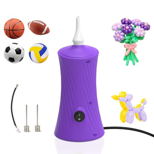 Pompe à ballon électrique AXHJ 2 en 1 avec double mode de gonflage CA 110 V