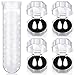 Zhanmai 4 Sizes Vampire Fangs Fake Teeth with Teeth Pellets for Cosplay Props White