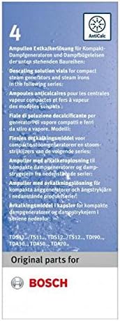 Bosch TDZ1101 Descaling Solution vial details