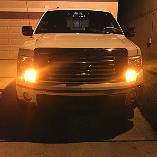 Alla Lighting Super Bright 3156 3157 LED Turn Signal Lights Bulbs, Amber Yellow 2000 Lumens T25 Wedge 3457 4157 3157 NAK 3020 30-SMD Blinker Lamps Replacement for Auto Cars Trucks by Alla Lighting - Image 2