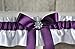 ''HANDMADE''Eggplant and white satin wedding garter with iridescent flower and rhinestone, Eggplant prom and wedding lingerie, Toss or keepsake garter