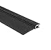 Trim-Lok 7B100B3X1/4C-125 EPDM Closed Cell Sponge Rubber/PVC/Aluminum Flap Seal, 3.487" Height, 1" Top Flap, Fits Edge 1/4", 125