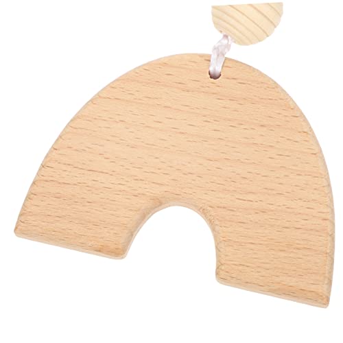 Abaodam 16 Peças Decorações De Decoração Amadeirada De Ginástica Para Bebês Para Casa Brinquedos De