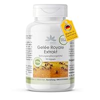 Gelée Royale Extrakt 500mg - 90 Kapseln - schluckfreundlich, 4-fach konzentriert aus 2000mg Gelée Royale - Royal Jelly - hochdosiert | HERBADIREKT by Warnke Vitalstoffe - Deutsche Apothekenqualität