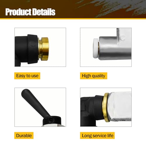 Válvula de control neumático BA14500 con interruptor de palanca 7
