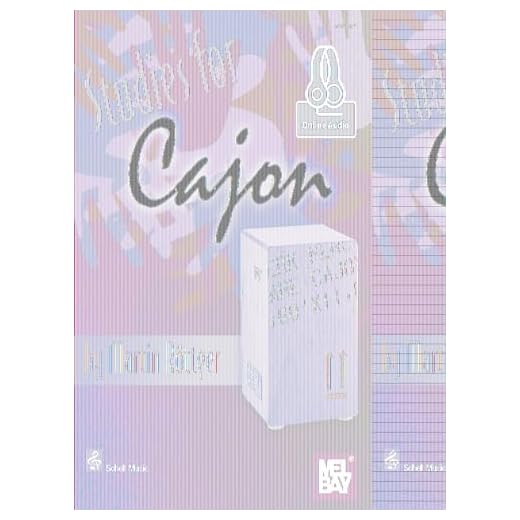 Studies for Cajon: Includes Online Audio