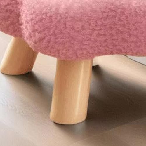 Tabouret à fleurs ultra stable, repose-pieds rembourré pour canapé
