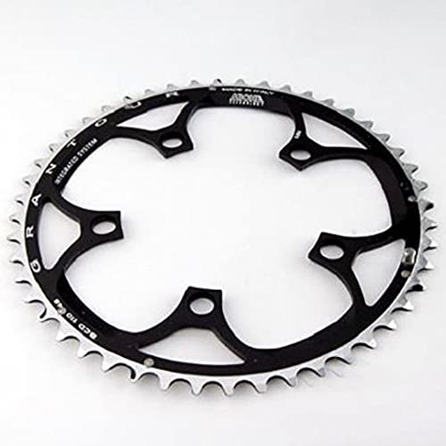 Plateau Miche diam 110 ext 50 dents noir pour rénover un vélo route 9v 10v