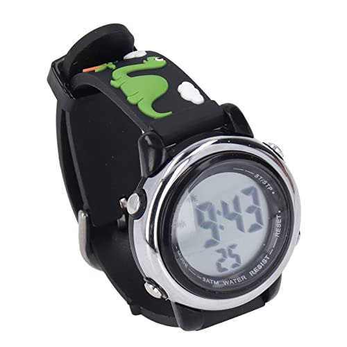 Ouyoo Digitale Armbanduhr, Digitale Sportuhr für im Freien, wasserdichte LED-Hintergrundbeleuchtung, wasserdichter Edelstahlverschluss für den Außenbereich Cover