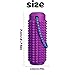 Little Ouchies Fidget, Pocket Mini Fidget Toy, Spiky Grippie Stim Keychain, Venting Key Pendant for Anxiety Relief Positive,Pain Fidget (Purple)
