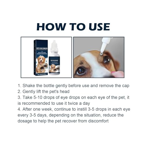 Dog Eye Drops,Dry Eyes Flush and Soothe Eye Irritations, 15% Advanced Lanosterol Eye Solution, Dog Tear Stain Cleaner for Comfort Reliever Eye Itchy for Animals (B-1PCS) Dog Eye Drops,Dry Eyes Flush and Soothe Eye Irritations, 15% Advanced Lanosterol Eye Solution, Dog Tear Stain Cleaner for Comfort Reliever Eye Itchy for Animals (B-1PCS)