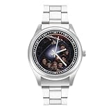 腕時計 スタートレック メンズ メタルウォッチ 男性 クオーツ時計 ステンレスバンド ファッション かっこいい 大きな表盤デザイン 蝴蝶バックル付き ファッショナブルで軽量 377ボタン電池内蔵