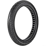 16 Zoll 16x2.125 Vollreifen für Elektrofahrrad und Rollstuhl, Airless-Gummikonstruktion mit pannensicherer Leistung, stabilem Grip und geringem Wartungsaufwand (schwarz)